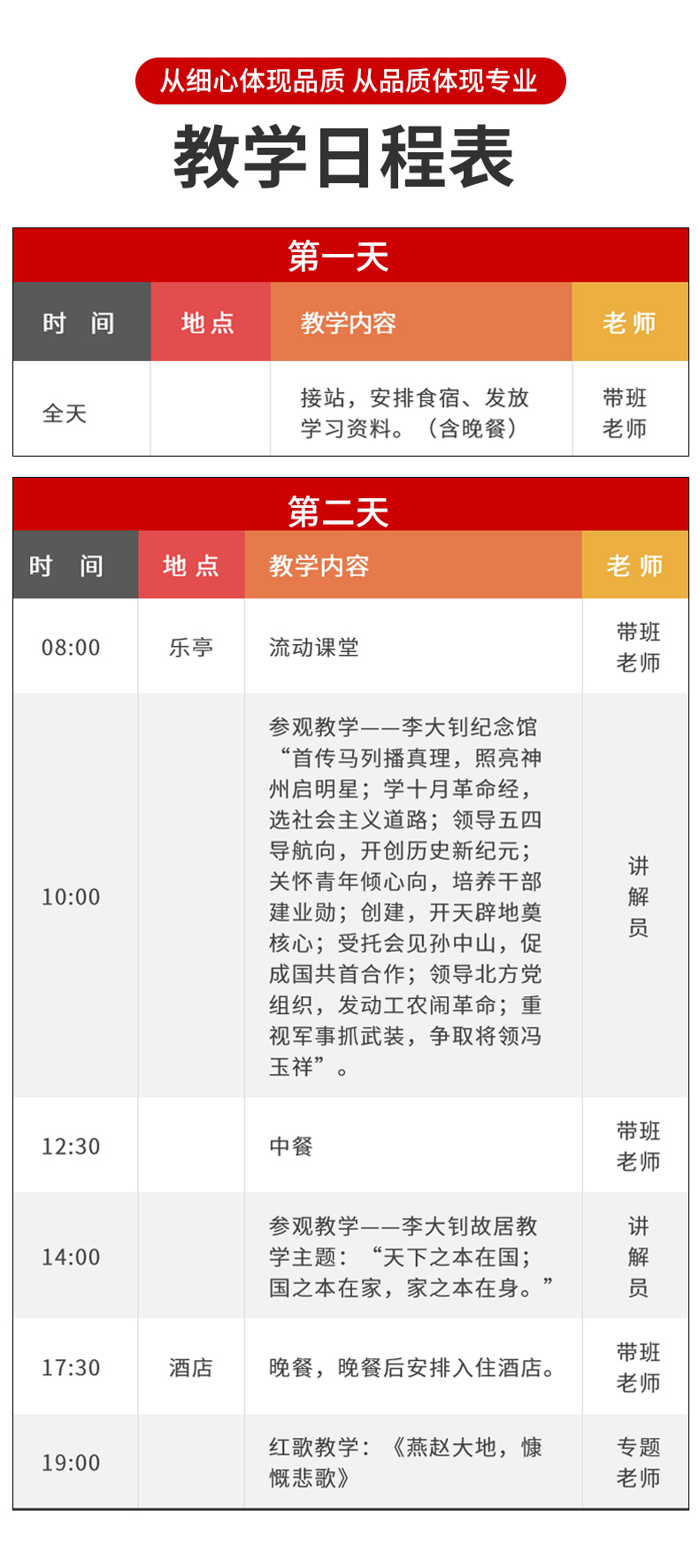 +秦皇岛四天教学方案2